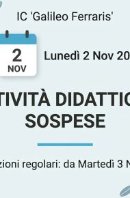 Sospensione Attività Didattica 02 novembre 2026 per Commemorazione dei Defunti Immagine